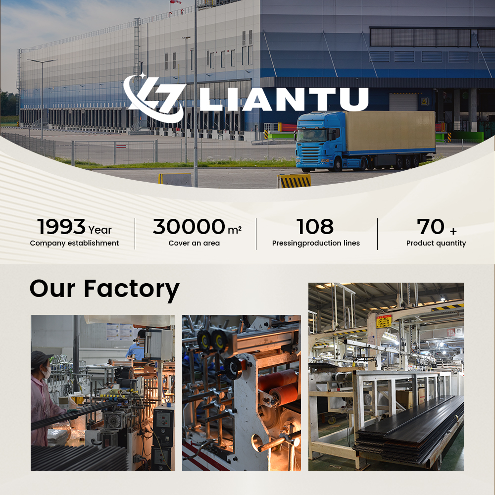 Embossed Round Hole WPC Decking Outdoor Heat Resistant Waterproof - Image 3