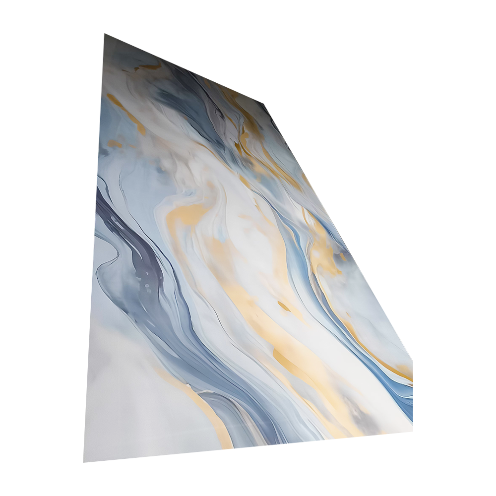 Durable PVC Marble Wall Panel with Realistic Stone Finish