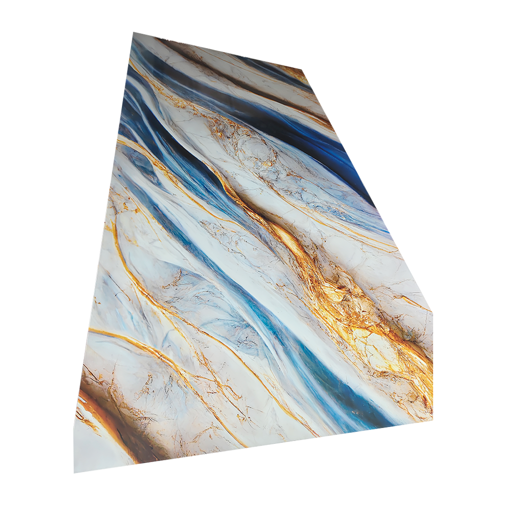 PVC Marble Sheet for Shower Walls Waterproof and Easy to Clean