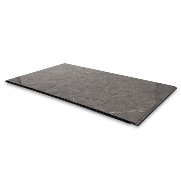 Charcoal Grey Marble Black Core PVC Ceiling Panel for Commercial Interiors