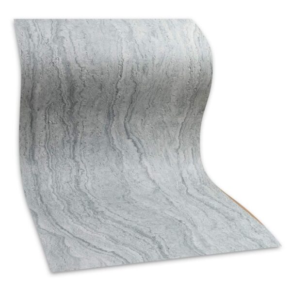 Bendable blue grey travertine flexible stone wall panel