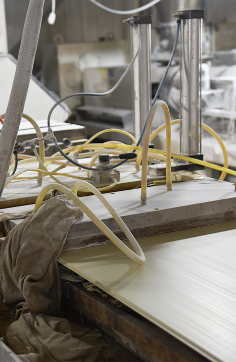 PVC Ceiling Panel Extrusion and Forming Process